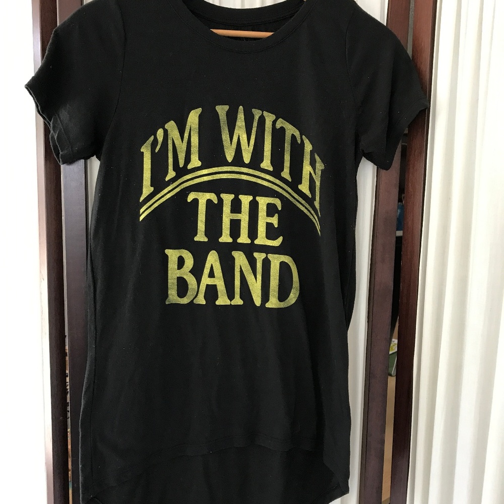 I am with the band freeze t-shirt sz S